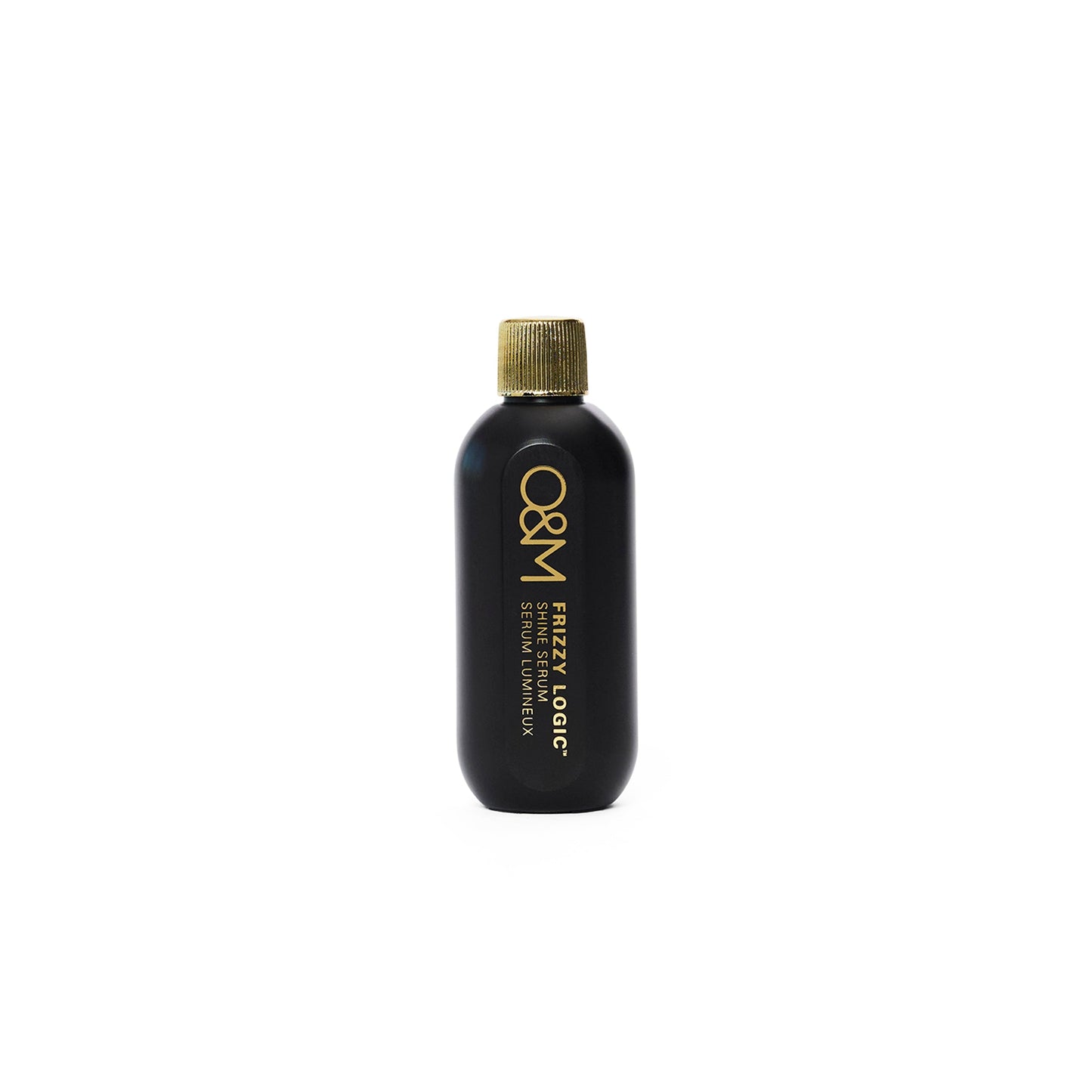 O&M Frizzy Logic Serum 50ml, weightless argan and macadamia shine serum for frizz-prone hair
