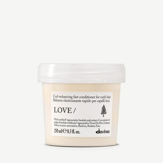 Davines Love Curl Conditioner 250ml, curl-enhancing conditioner for curly hair