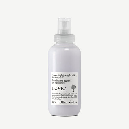 Davines Love Smoothing Lightweight Milk 150ml, smoothing leave-in milk for frizzy hair