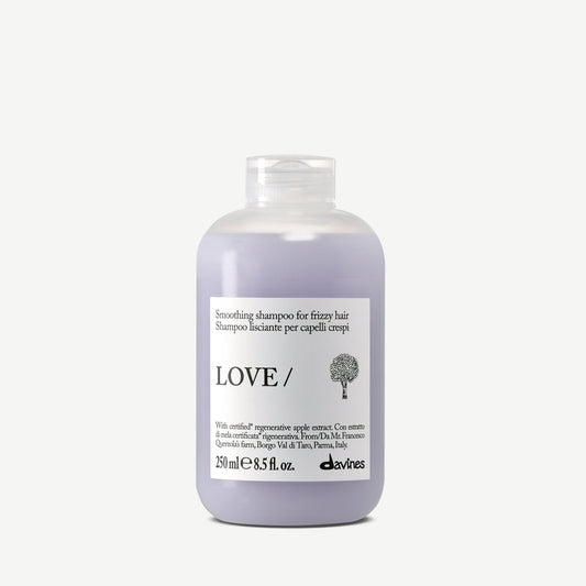 Davines Love Smoothing Shampoo 250ml, smoothing shampoo for frizzy hair