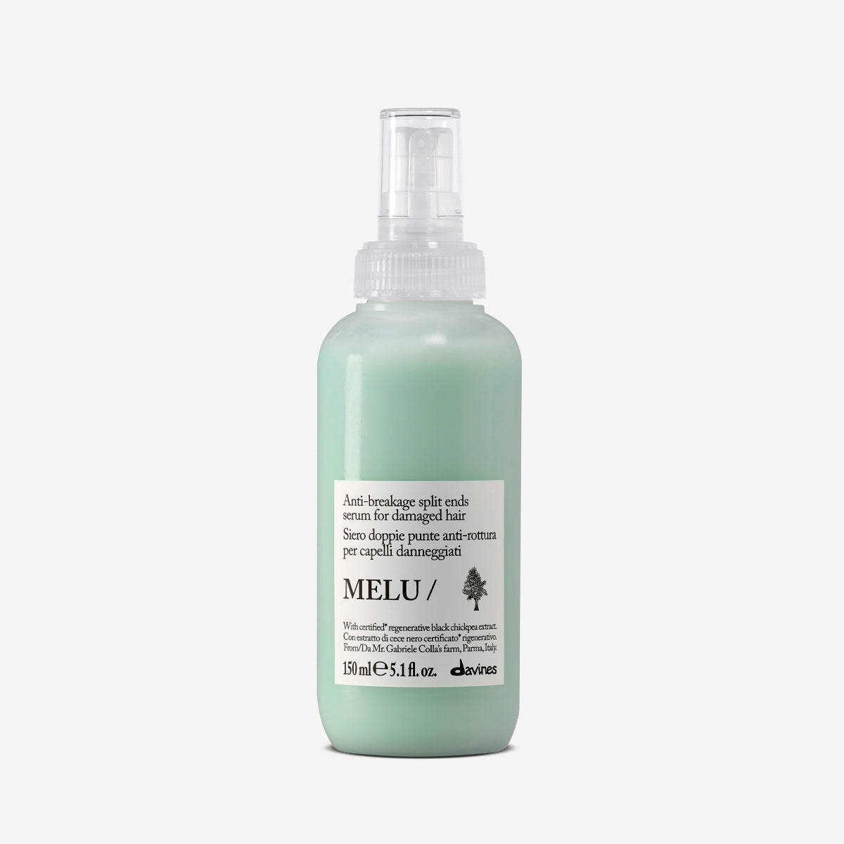 Davines Melu Serum 150ml, anti-breakage split-ends serum for damaged hair