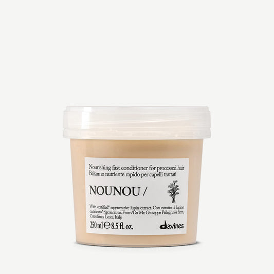 Davines Nounou Conditioner 250ml, nourishing conditioner for damaged hair