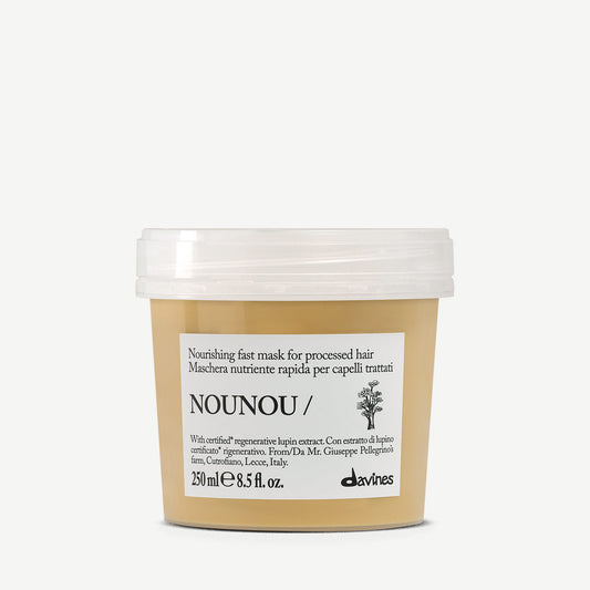 Davines Nounou Mask 250ml, nourishing mask for damaged hair