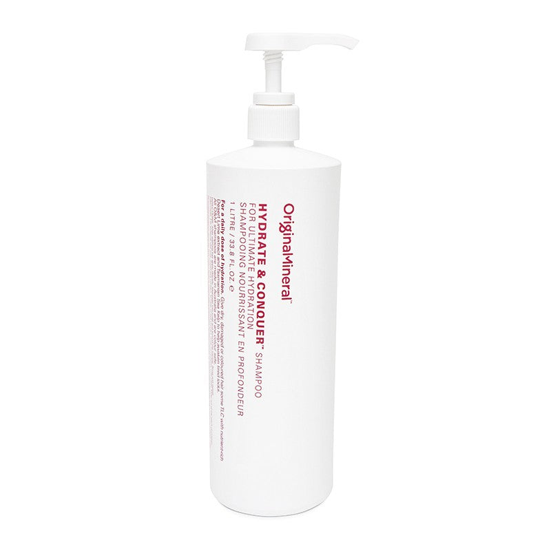 O&M Hydrate & Conquer Shampoo in 1 litre size