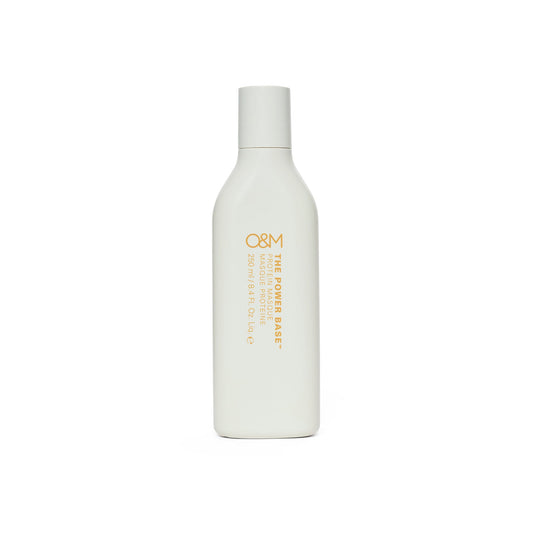 O&M The Power Base Masque 250ml, strengthening protein mask for damaged hair