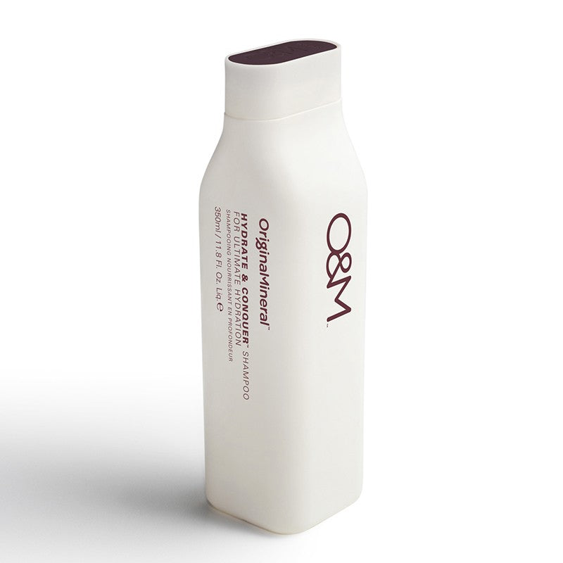 O&M Hydrate & Conquer Shampoo in 350ml size