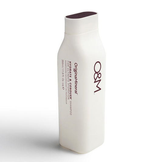 O&M Hydrate & Conquer Shampoo in 350ml size